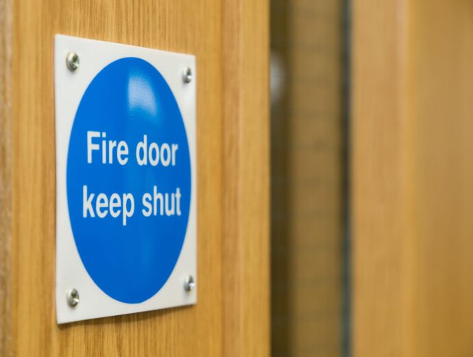 fire door signage