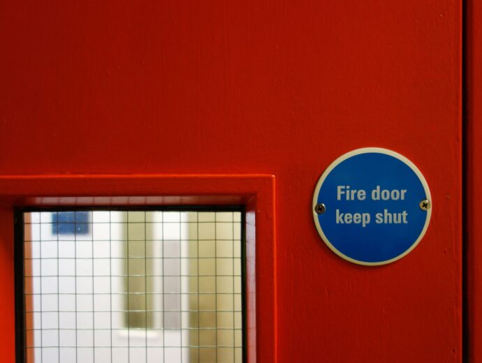 Fire door signage
