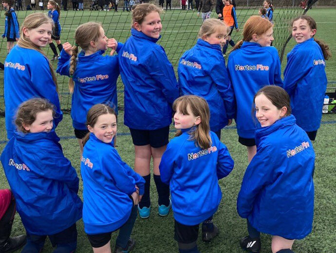 We have sponsored the Crawcrook United FFC Under 10 Girls Team!