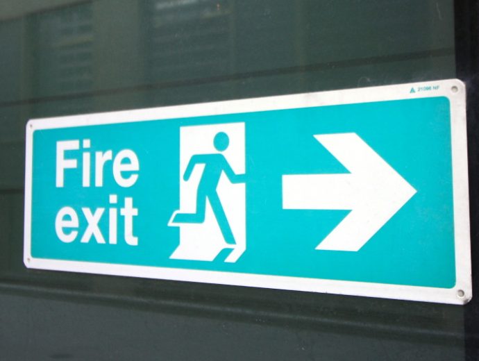 What is involved in a fire door inspection?